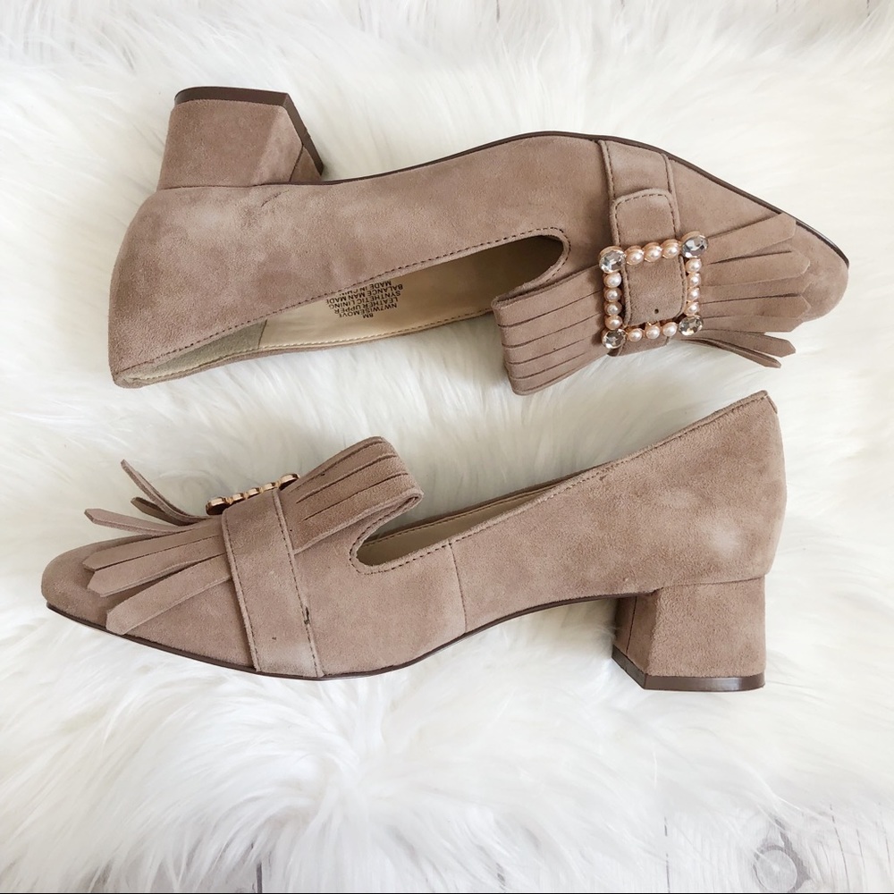 Nine West wise move loafer heel size 8 - Picture 2 of 8